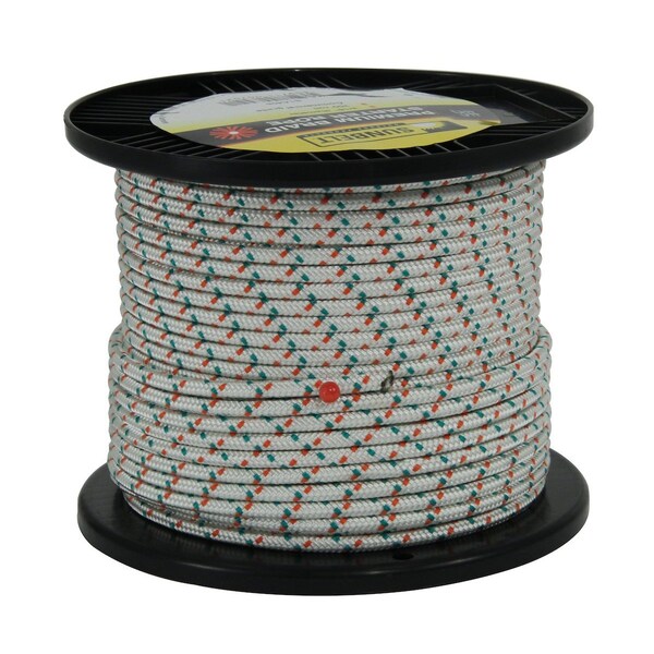 Premium Braid Starter Rope, 200' Spool 5.9" x6.2" x4.8"